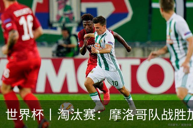 世界杯丨淘汰赛：摩洛哥队战胜加拿大队